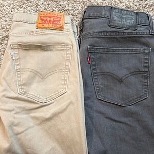 Levi's Men’s jeans 541 Jeans in Tan and Gray 32x32